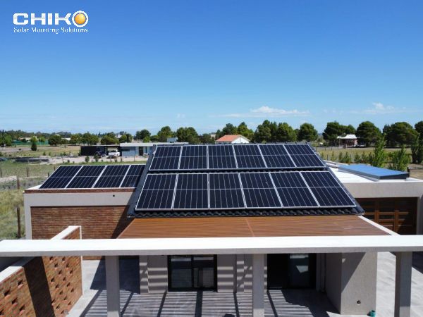 Il supporto solare Chiko appare su molti tetti in Argentina