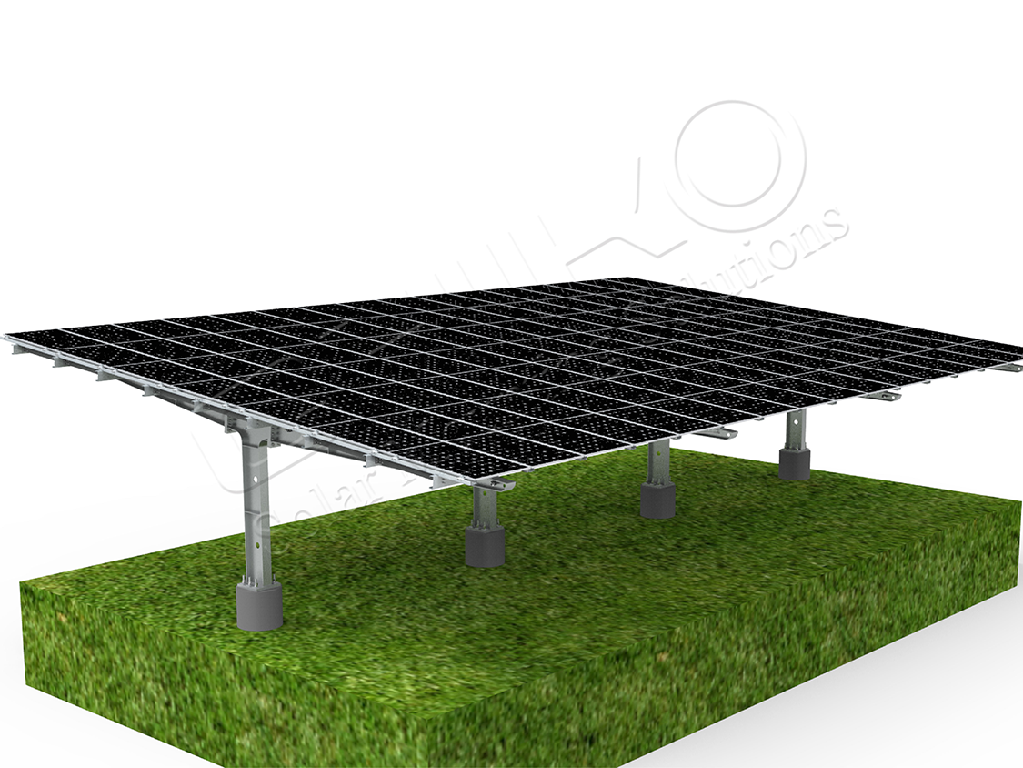 Chiko Solar T-type Carport—One Car One Space, Sturdy and Durable