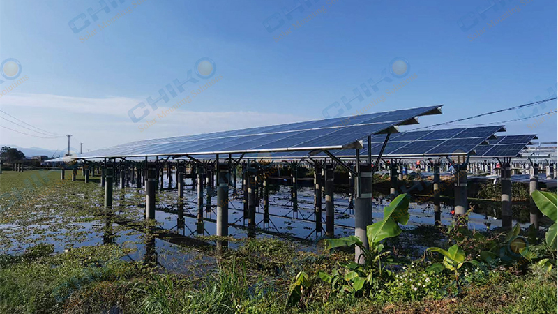 Scatena la potenza dell’energia pulita: i sostegni solari illuminano un futuro sostenibile