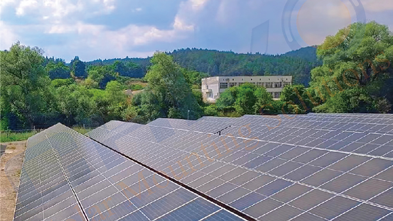 Liberte o poder da luz solar: o suporte solar de pilha Shanghai Chiko ilumina a Bulgária