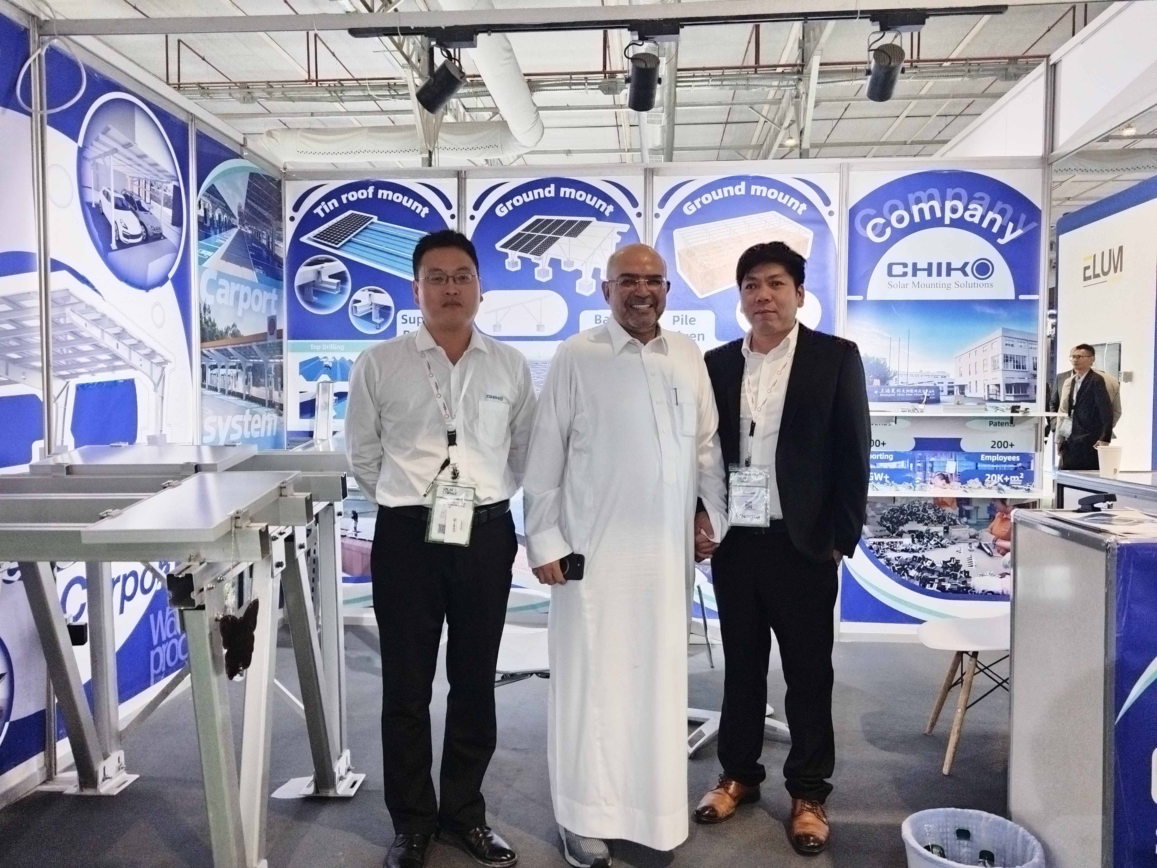 Chiko Solar Shines at 2025 Saudi Solar PV Exhibition — Explore the Future of Green Energy Together