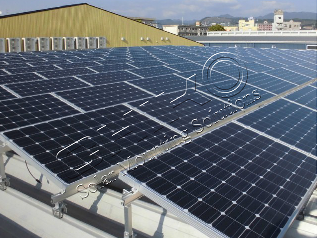 No Drilling, No Leaks: CHIKO Solar Color Steel Roof Mounting for Factory Roofs