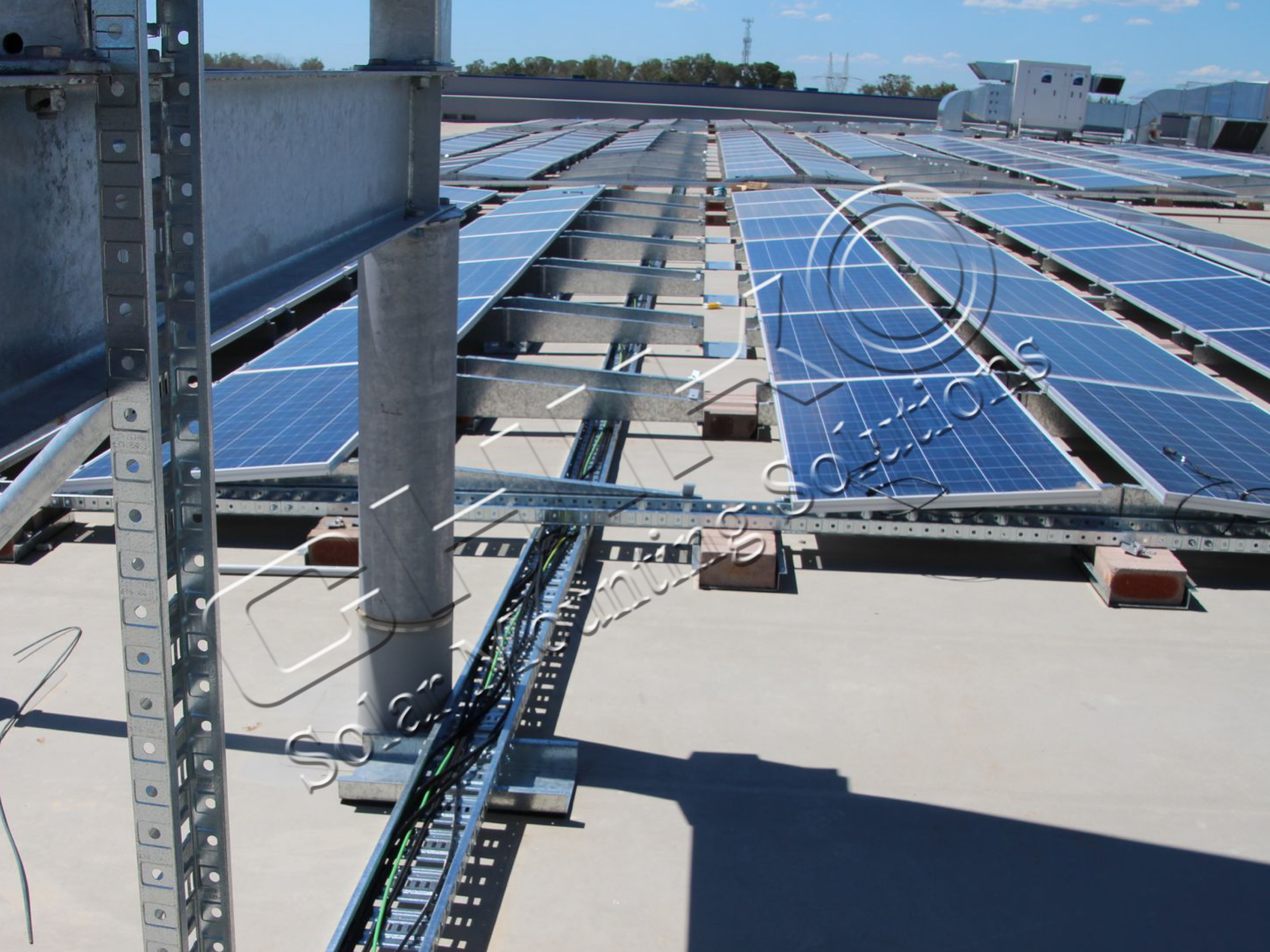 Non-Penetrating & Stable — Chiko Flat Roof PV Bracket