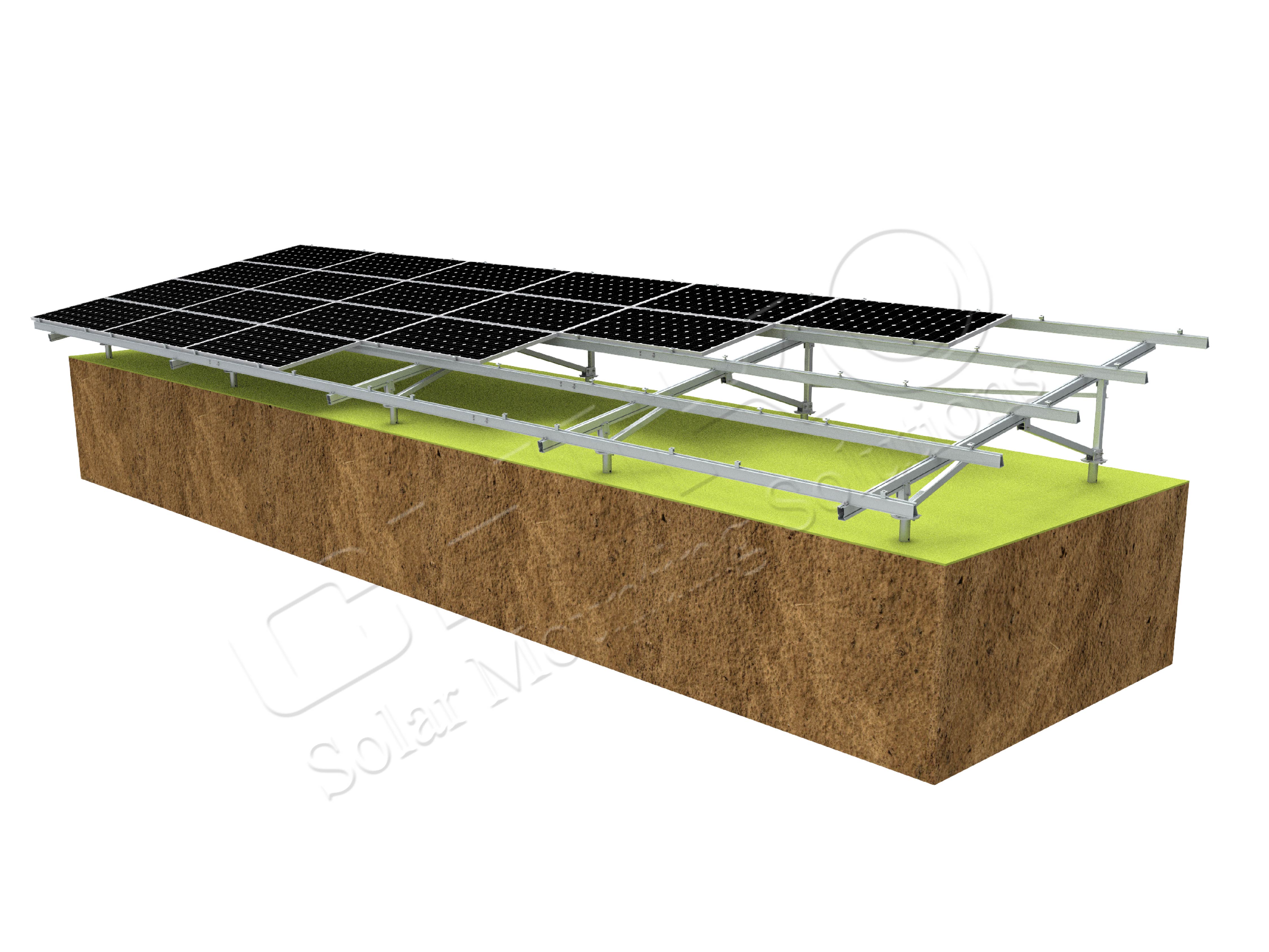 Stable & Flexible, High Efficiency——Chiko T2VC Ground Mount: Ideal for PV Plants