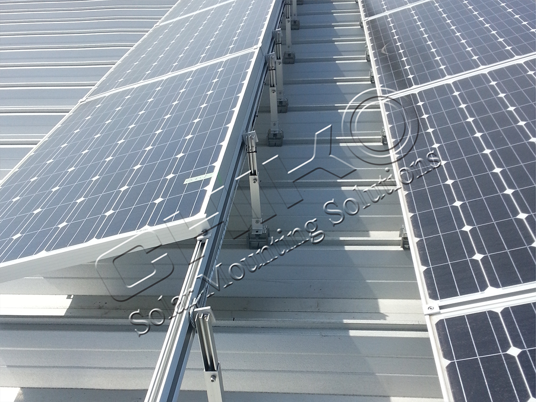 No Drilling, No Leaks: CHIKO Solar Color Steel Roof Mounting for Factory Roofs