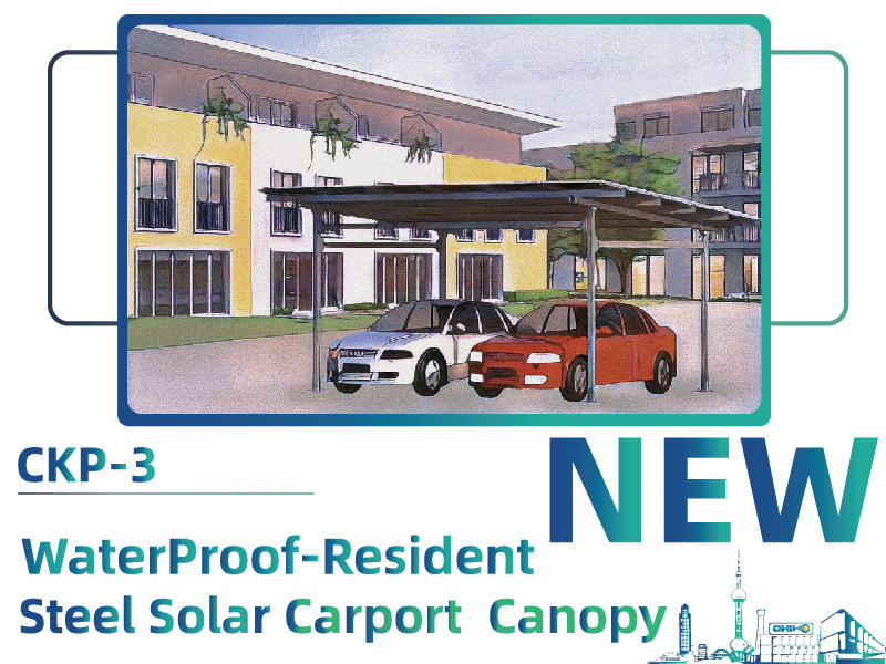 Apresentando o Futuro da Vida Sustentável: CHIKO Solar — Carport de impermeabilização abrangente