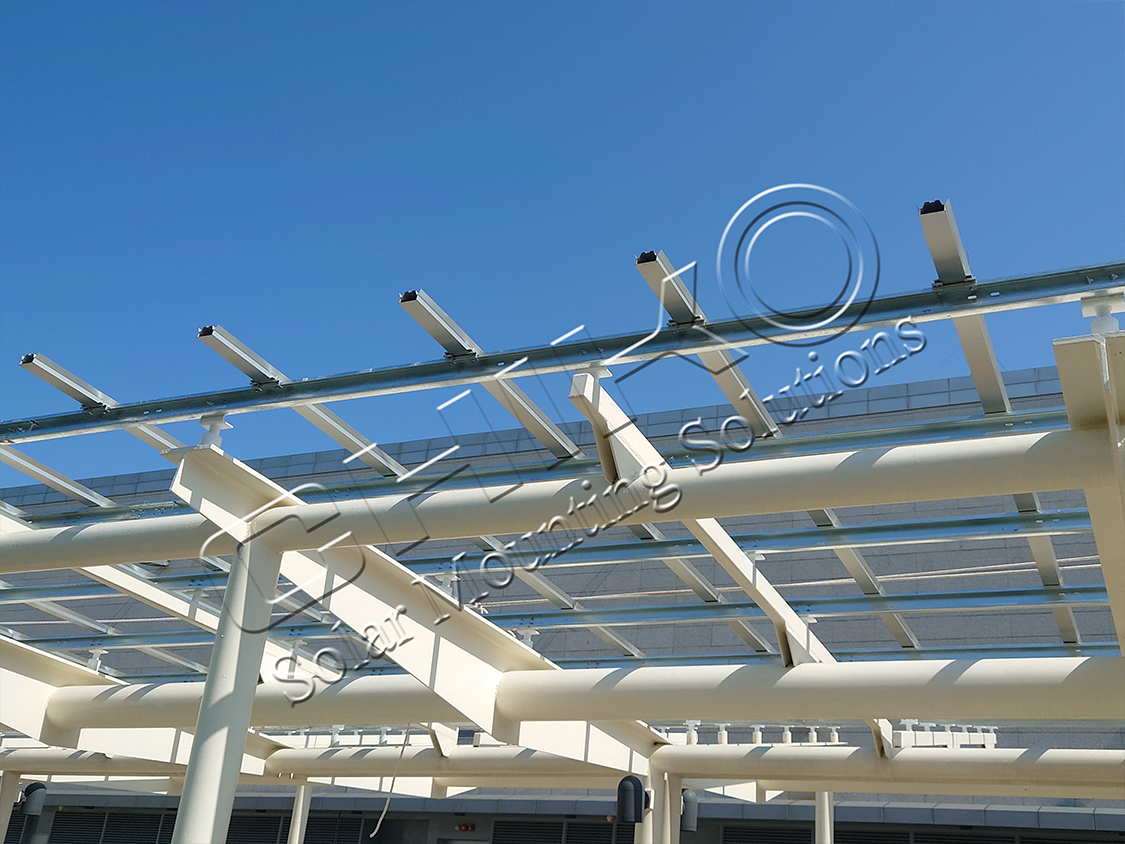 Practical and Durable Ideal Choice for PV Parking Sheds—Chiko Solar Carport Brackets