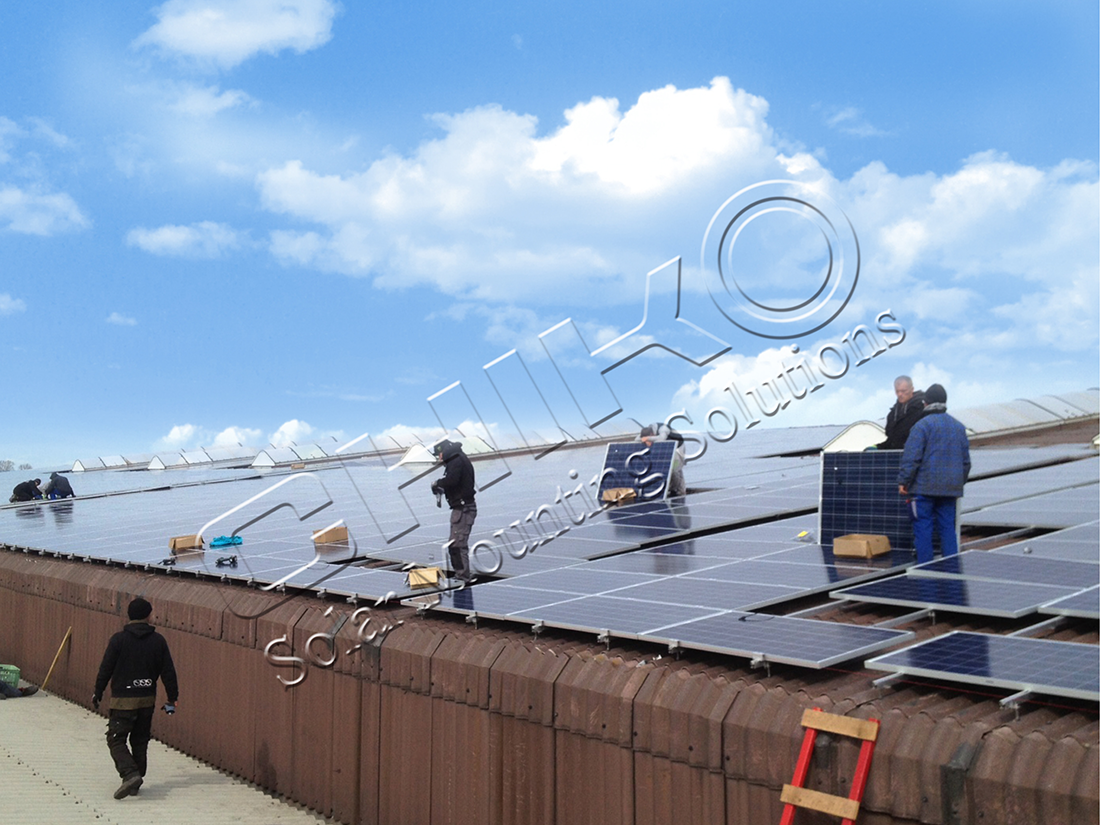 No Drilling, No Leaks—CHIKO Solar Color Steel Roof Mounting for Factory Roofs
