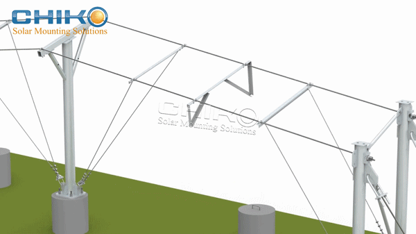 CHIKO has extensive track record in flexible PV mounting projects. We develop customized layout schemes based on topography and soil conditions of each site, supported by comprehensive manufacturing and on-site installation guidance. Choose CHIKO flexible PV mounting systems to break terrain barriers and enable more land to generate solar returns.