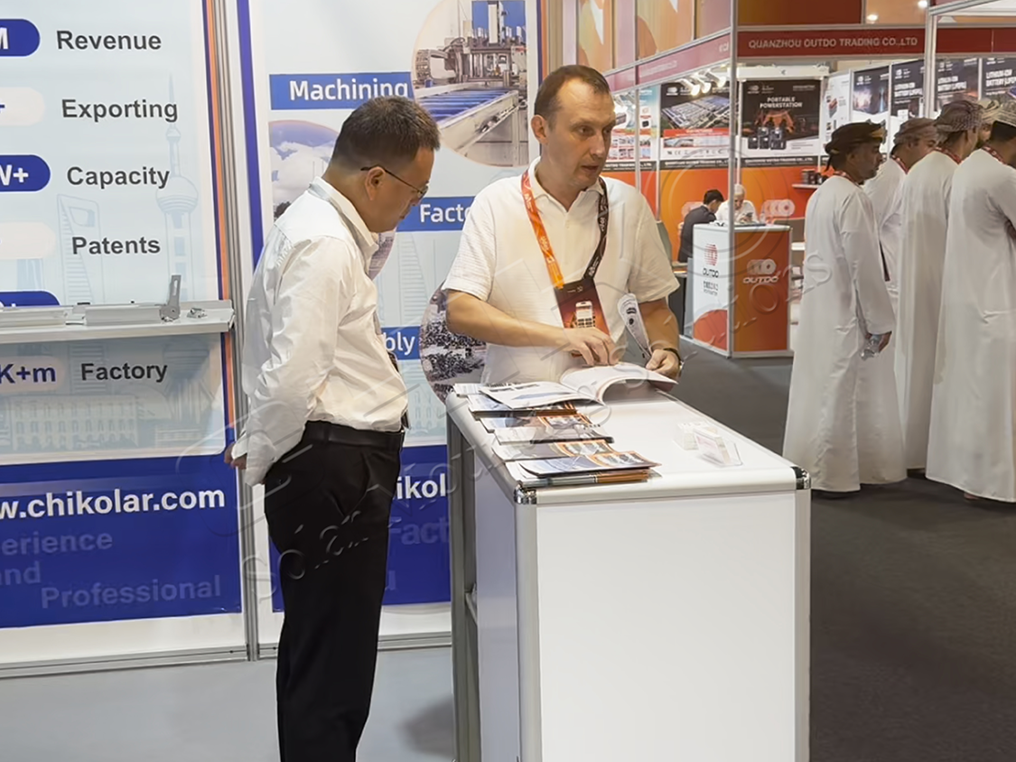 Middle East Energy 2026 Dubai CHIKO Solar Delivers Green Renewable Energy Racking for Local PV Projects (3)