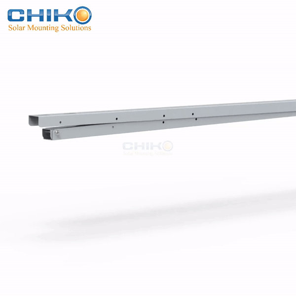 Flexible & Sturdy — Chiko Adjustable Steel Balcony PV Bracket