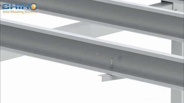 Four-column Stability & Space Optimization|Chiko Four-column Solar Bracket