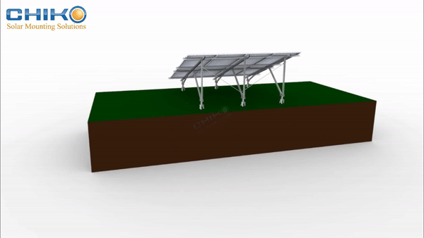 Balancing Structural Stability and Installation Efficiency—An Analysis of CHIKO Solar U2V Ground Mounting System