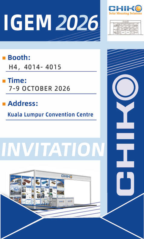 Explore Win-win Green Energy Cooperation in Southeast Asia—CHIKO Solar PV Mounting Solutions